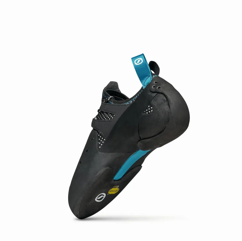 Scarpa Chimera Climbing Shoes - Black-White-Azure-4